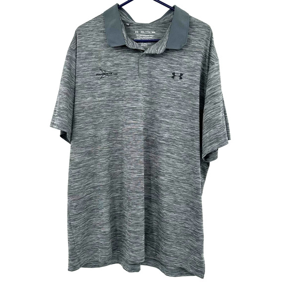 Under Armour mens size XXL‎ the performance polo gray embroidered - Picture 1 of 6